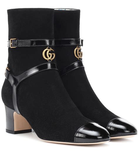 black boots gucci|Women's Gucci Designer Booties .